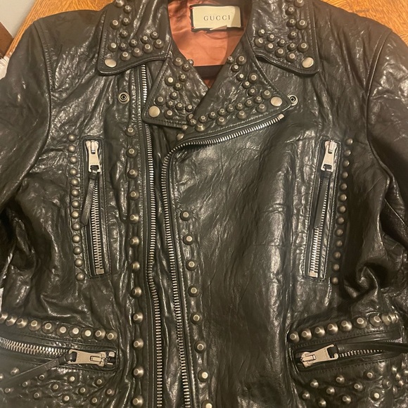 Gucci Black Leather Jacket - Looney Tunes - Picture 12 of 14